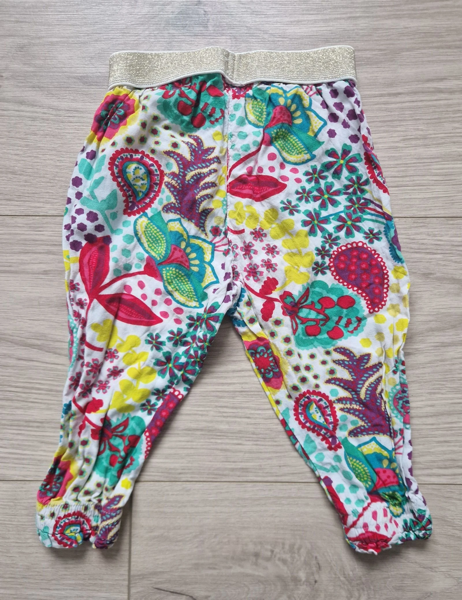 🌼 Pantalón de verano – Du pareil au même – bebé niña – 12 meses / 74 cm – buen estado – photo 4